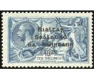 SG21. 1922 10/- Dull grey-blue. Brilliant fresh U/M mint...