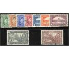 SG59-67. 1935 Set of 9. Superb fine used...