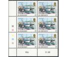 SG304var. 1984 New Jetty 9p. UN/M block...