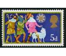 SG813b. 1969 5d Multicoloured. 'Red Omitted'. Brilliant U/M mint