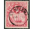 SG99b. 1923 1 1/2d Rose-red. 'Torn Flag'. Very fine used...