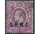 SG O12a. 1904 2a Dull and bright purple. No stop after 'M". Supe