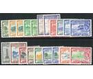 SG106a-118. 1954 Set of 15. Brilliant fresh U/M mint...