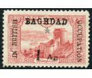 SG7.1917 1a on 20pa Red. Very fine mint...
