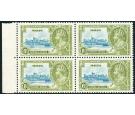 SG212a. 1935 6d Light blue and olive-green. 'Extra Flagstaff' U/