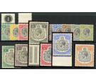 SG93-107. 1927 Set of 16. Choice brilliant fresh U/M mint...