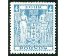 SG F166. 1935 £4 Light blue. Brilliant fresh mint...