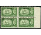 SG41. 1951 2r on 2/6 Yellow-green. Choice Brilliant fresh U/M bl