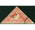 SG13a. 1861 1d carmine. Choice superb fine used...