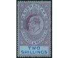 SG72. 1910 2/- Purple and bright blue. A splendid mint copy...