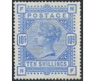 SG183. 1883 10/- Ultramarine. Very fine mint...