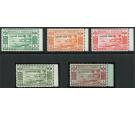 SG FD65-FD69. 1936 Set of 5. Brilliant fresh U/M mint...