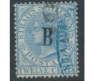 SG8. 1882 12c Blue. Lovely used...