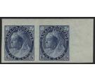 SG157a. 1898 5c Slate-blue. 'Imperforate' Horizontal...