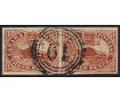 SG18. 1857 3d Red. An emmensely attractive used horizontal...