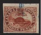 SG18. 1857 3d Red. Brilliant fine used...