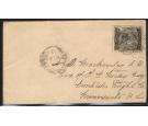 SG31. 1870 Immaculate Cross Border Cover to Minnesota bearing 18