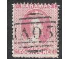 SG18. 1862 4d Dull rose 'Perf 13'. Choice used..