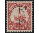 SG B3b. 1915 1d on 10pf Carmine. 'Surcharge Double'. Perfectly c