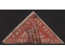 SG13. 1861 1d Vermilion. An emensley attractive example of this