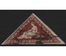 SG18b. 1864 1d Deep brown-red. Very fine used...