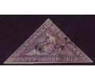 SG7d. 1863 6d Slate-purple/blued paper. A delightful used...