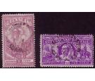 SG263-264. 1900 Charity set of two stamps...