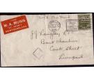 SG191. 1930. 'COLUMBIA'. Large piece...