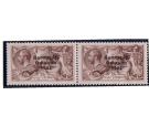 SG86. 1927 2/6 Chocolate-brown. Brilliant fresh mint pair...