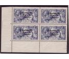 SG88a. 1928 10/- Dull grey-blue Circumflex accent over 'a'. Very