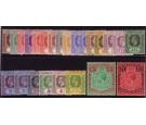 SG58-80. 1921 Set of 23. Superb mint...