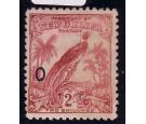 SG O53var. 1932 2/- Dull lake. Major Error 'S' from 'O S' omitte