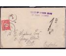 SG C3. 1925 Immaculate envelope to England with clear...