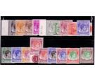 SG16-30. 1949 Set of 18. Post Office fresh U/M mint...