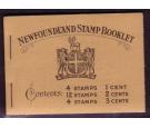 SG SB2. 1932 40c Booklet. Black on Buff Cover. A rare booklet...