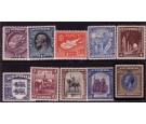 SG123-132. 1928. Set of 10. Extremely fine mint...