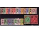 SG58-80. 1921 Set of 23. All superb mint...