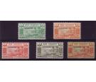 SG D6-D10. 1938 Postage Due set of 5. Superb fresh mint...