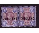 SG9. 1892 9d Dull purple and blue. Brilliant fine...