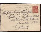 SG C9. 1924 Cover front to London with...