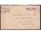 SG C3. 1925 Stampless cover to Hawkes Bay...