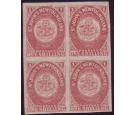 SG23. 1861 1/- Rose-lake. A wonderfully fresh and fine mint...