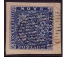 SG2. 1851 3d Deep blue. Extremely fine used on piece...