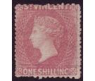 SG20. 1873 1/- Lilac-rose. An amazing example of this...