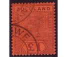 SG28. 1894 £1 Purple/red. Very choice used...