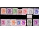 SG178-191. 1954 Set of 14. Post Office fresh U/M...