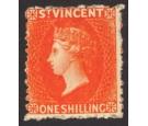 SG31. 1880 1/- Bright vermilion. Superb fresh mint with bright c