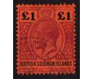 SG38. 1914 £1 Purple and black/red. Brilliant fine used...