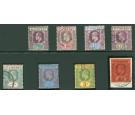 SG85-93. 1904 Set of 8. Superb fine used, the £1 value being on