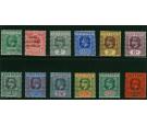 SG H34-H46. 1915 Set of 12. Superb fresh mint...